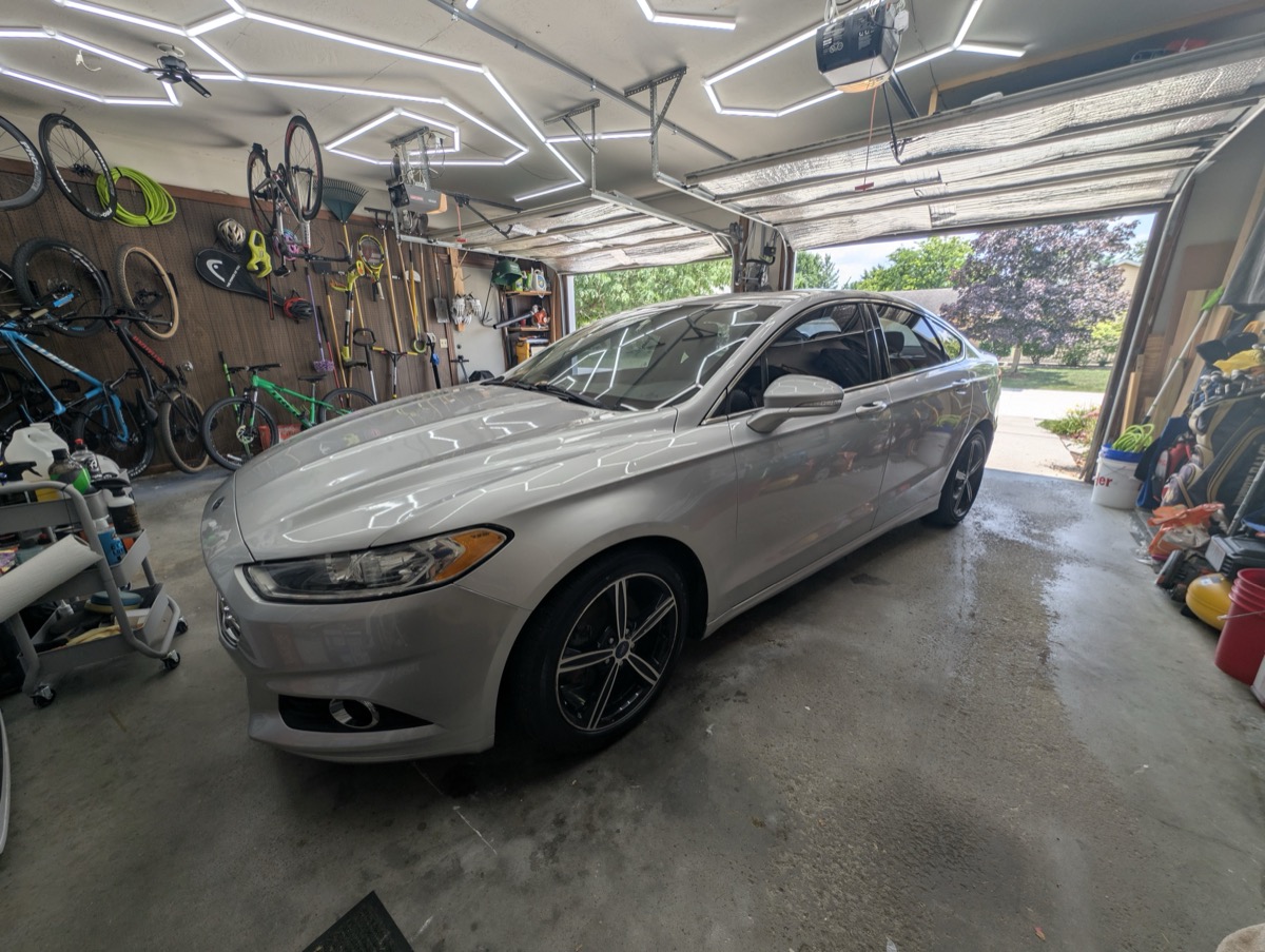 Ford Edge after detailing