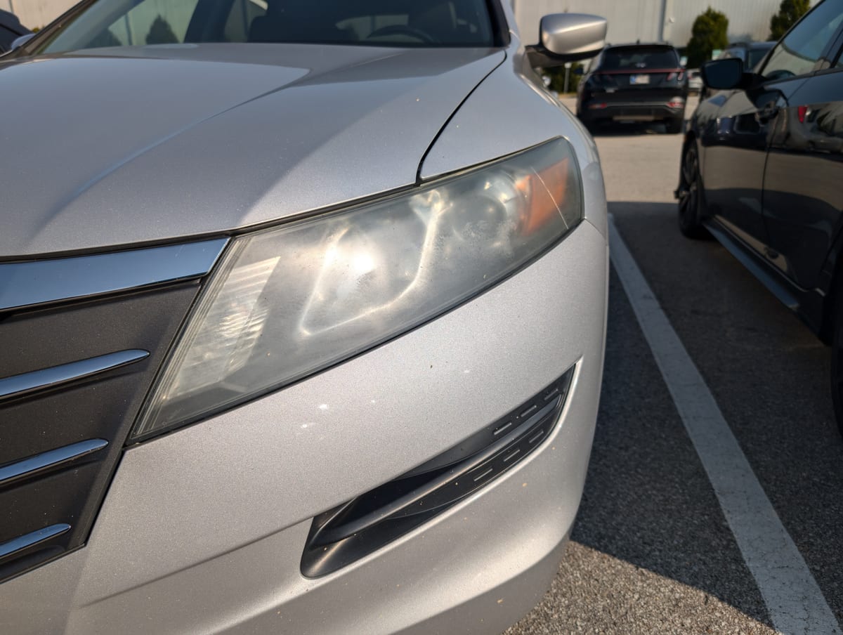 Before — Headlight restoration pair 5